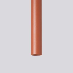 Lampa wisząca PASTELO 2 ochra czerwona SOLLUX  LIGHTING
