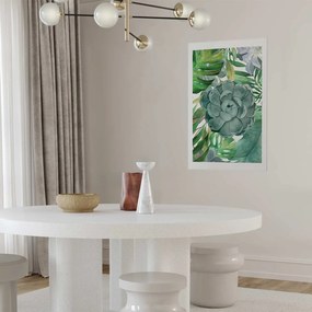 Plakat Tropikalna flora 60x90 cm bez ramy z marginesem ARTGEIST B