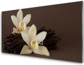 Panel Szklany do Kuchni Botaniczny Aromat Wanilii