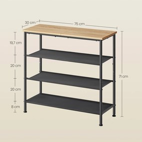 Szafka na Buty Otwarta - sonoma - LBS035B11