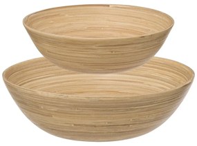 Zestaw 2 bambusowych misek SALAD BOWL