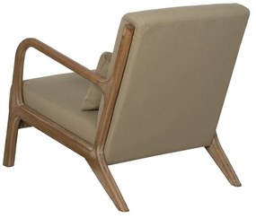 Beżowy fotel Weave – Ixia