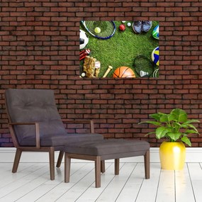 Obraz na szkle - Sport (70x50 cm)