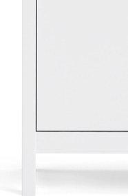 Komoda pokojowa z szafkami i szufladą Madrid 2+1 biały mat