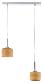 Lampa wisząca boho nad stół na chromowanym stelażu - EX438-Montans - 4 kolory