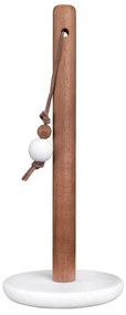 Drewniany uchwyt na ręczniki kuchenne TOWEL HOLDER