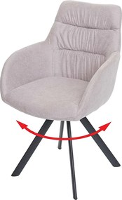 Krzesło do jadalni MCW-J69,  kremowo-beżowy