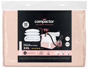 Plastikowy pojemnik próżniowy do przechowywania ubrań 65x45x27 cm Pink Edition – Compactor