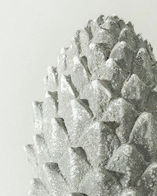 Figurka dekoracyjna Pinecone Grey 15x15x30 cm