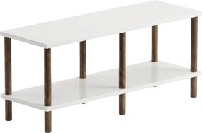 Szafka RTV SOLE 90 cm, biała