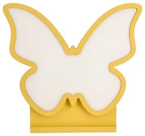 Żółta lampka dziecięca Butterfly – Candellux Lighting