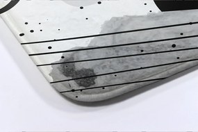 Dywanik łazienkowy Dywanik łazienkowy Geometryczne wzory