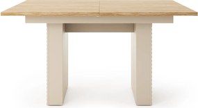 Stół KALIMERA 90 cm do Salonu Jadalni, Rozkładany, Prostokątny, Kaszmir