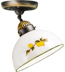 Kolarz 731.10.126 - Żyrandol natynkowy NONNA 1xE27/75W/230V śr. 20 cm cytryny