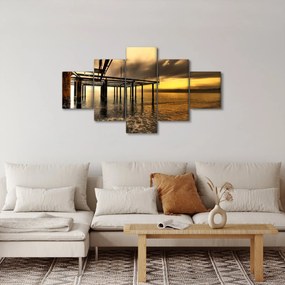 Obraz - Architektura nad wybrzeżem (125x70 cm)