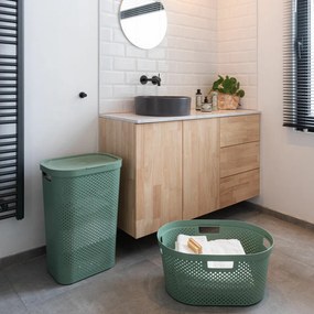 Curver Kosz na pranie Infinity 59 l,  zielony