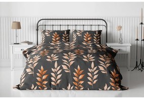 PrzytulneMieszkanie.pl PrzytulneMieszkanie.pl Flanelowa pościel DERAMI szara Rozmiar pościeli: 70 x 90 cm | 140 x 200 cm