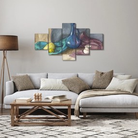 Obraz - Malowana martwa natura (125x70 cm)