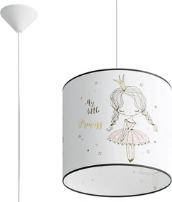 Lampa wisząca dla dziewczynki z motywem księżniczki - A582 D7-W00