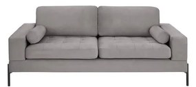 Jasnoszara sofa 200 cm Versailles – Ropez