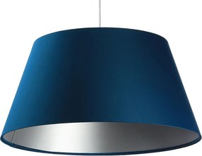 Granatowa nowoczesna lampa wisząca dzwon - S407 R9-W56