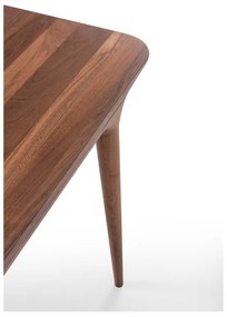 Stół z drewna orzechowego 90x180 cm Fawn – Gazzda