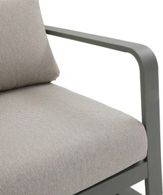 Zestaw aluminiowy ISABELLA dla 5 osób (oliwkowy)