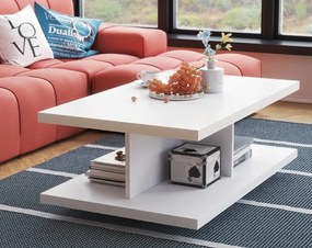 Stolik kawowy Grafi 100x60 biały mat