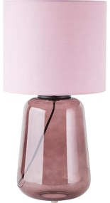 Brilliant - Lampa stołowa HYDRA 1xE27/60W/230V różowa