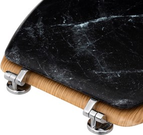 Deska sedesowa Lea, wzór marmuru, standardowy rozstaw