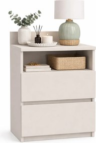 Szafka nowoczesna nocna z szufladami kaszmir T6-P18