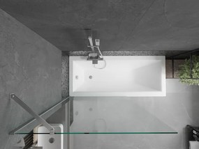 Mexen Next parawan nawannowy 1-skrzydłowy 90 x 150 cm, transparent, chrom - 895-090-000-00-00-01