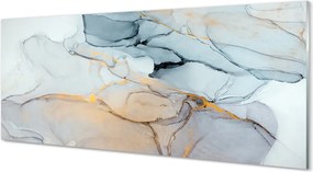 Panel szklany do Kuchni Abstrakcyjne Plamy Kamienne