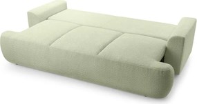 Sofa VELO z funkcja spania i pojemnikiem MIĘTOWY CORAL 55