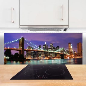 Panel nad blat kuchenny Panorama Mostu O Zmierzchu