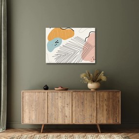 Obraz - ilustracja liścia (70x50 cm)