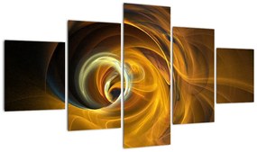 Obraz - Abstrakcja w ruchu (125x70 cm)