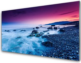 Szkło nad Blatem Złoty Piasek I Ocean