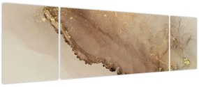 Obraz - Złoty brokat (170x50 cm)