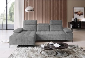 Narożnik FOCUS S z elektryczną regulacją siedziska w tkaninie Promocyjnej SALVADOR 14 WERSAL