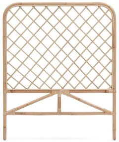 Rattanowy zagłówek w naturalnym kolorze 90x110 cm Citlalli – Kave Home