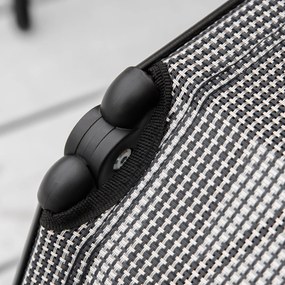 Outsunny leżak na taras ogrodowy 70x65x111cm – leżak ogrodowy składny na taras | Aosom PL