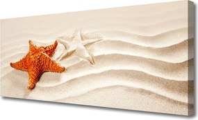 Obraz canvas Rozgwiazda na Złotym Piasku