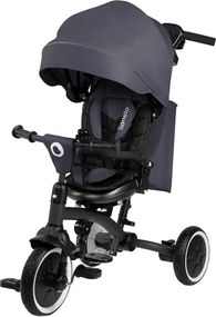 Lionelo - Trójkołowy rowerek dziecięcy TRIS PLUS Grey Stone