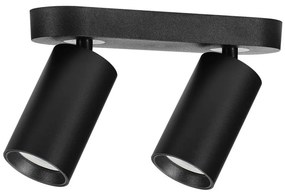 Rabalux 73082 - Oprawa punktowa YORLI 2xGU10/7W/230V czarna