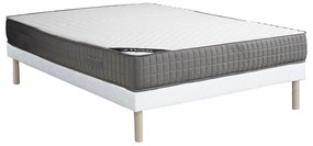 Zestaw 140 x 190 cm stelaż uniwersalny + materac piankowy 11-strefowy z pamięcią kształtu grub. 22 cm - DANEVO marki YSMÉE