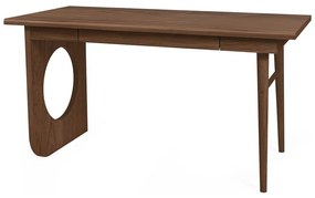 Brązowe biurko Woodman Bau