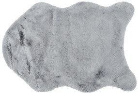 Sztuczne futerko Catrin jasnoszary, 60 x 90 cm