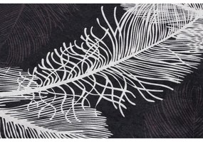Antracytowe dywaniki łazienkowe zestaw 2 szt. 60x100 cm Alisan – Foutastic