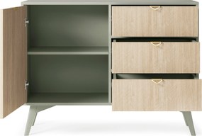Komoda FORESTA 106 cm do Salonu Sypialni Odcienie zieleni